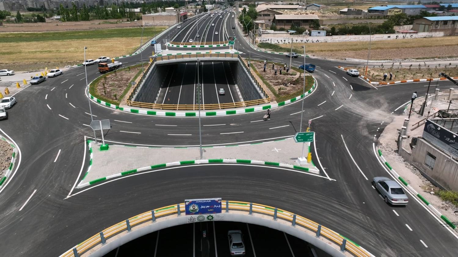 فاز دوم تقاطع غیرهمسطح نیایش «شهید نونهال» در آستانه افتتاح